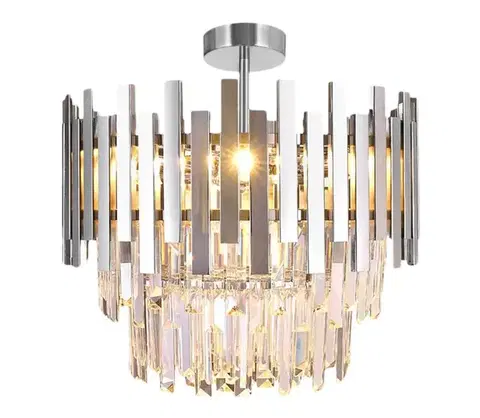 Svietidlá  Luster na tyči ASPEN 6xE14/40W/230V matný chróm ML8809