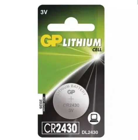 Batérie primárne GP Batéria GP CR2430 Lítiová gombíková 0641042243011