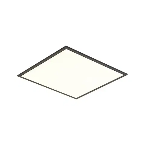 LED-Panely LED panel čierny štvorcový vrátane LED 3-stupňové stmievanie - Reeves