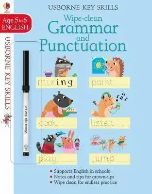 Jazykové učebnice - ostatné Wipe-Clean Grammar & Punctuation 5-6 - Jessica Greenwell,Maddie Frost