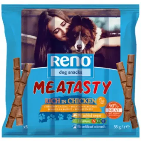 Záhrada Reno Dog Snacks kura 55 g mäso palice