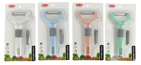 Škrabky MAKRO - Škrabka na zeleninu 17cm rôzne farby
