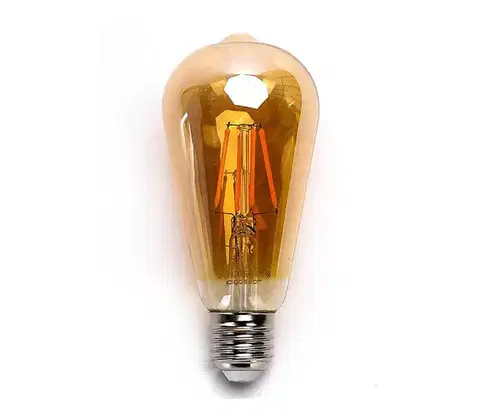 LED osvetlenie  B.V. LED Žiarovka ST64 E27/8W/230V 2200K -  102900QMK