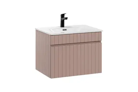 Skrinky s umývadlom ArtCom Kúpeľňová skrinka s umývadlom ICONIC Rose U60/1 | 60 cm