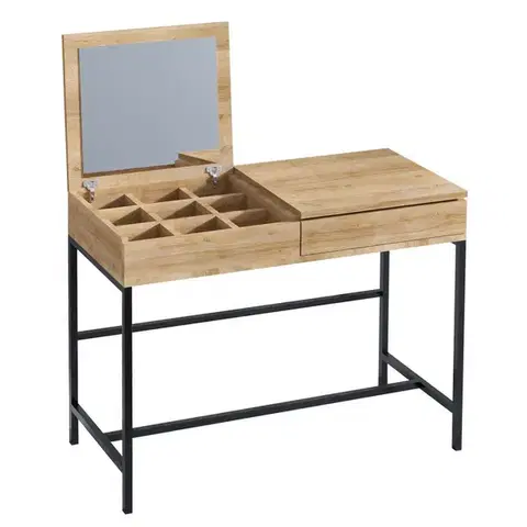 Konferenčné stolíky Kozmetický stolík Linda Black and Oak