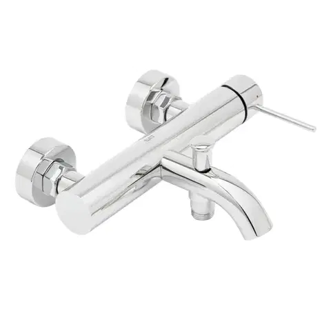 Kúpeľňové batérie Vaňová batéria SAT Aurum bez sprchového setu 150 mm chróm SATBAUR222CR SATBAUR222CR
