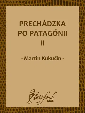 Slovenská beletria Prechádzka po Patagónii II - Martin Kukučín
