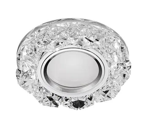 LED osvetlenie Emithor  - Podhľadové svietidlo CRYSTAL FIX 1xGU10/50W+LED/3W 