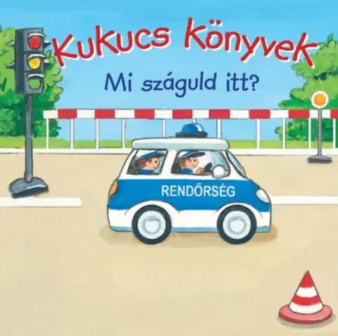 Leporelá, krabičky, puzzle knihy Kukucs könyvek - Mi száguld itt?
