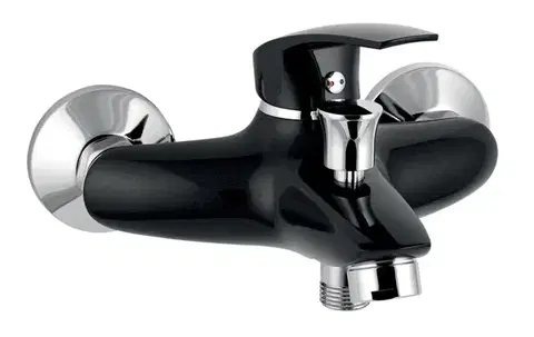 Kúpeľňové batérie NOVASERVIS - Vaňová batéria 150 mm Metalia 57 EBONY 57020/1,63
