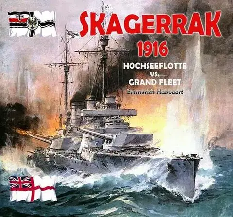 Prvá svetová vojna Skagerrak 1916 - Hochseeflotte vs. Grang Fleet - Emmerich Hakvoort