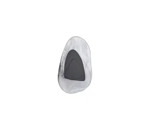 Svietidlá Searchlight 32983BK - LED nástenné svietidlo DESTINY LED/8W/230V čierne 32983BK