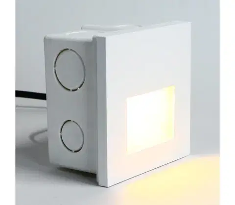 Svietidlá Emithor 70415 - LED Schodiskové svietidlo SUNNY LED/1W/230V 4000K biela 70415