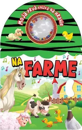 Leporelá, krabičky, puzzle knihy Moja prvá knižka na hranie - Na farme