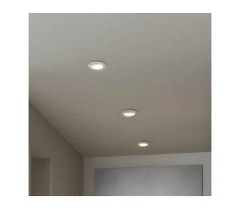 Svietidlá Eglo 902255 - Sada 3x LED podhľadových bodových svietidiel BARRANCO 1xGU10/4,5W/230V biela 902255