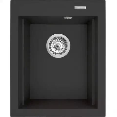 Granitové drezy Drez Siros Mini karbon (39x48)