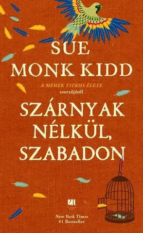 Historické romány Szárnyak nélkül, szabadon - Sue Monk Kidd
