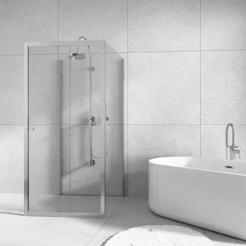 Sprchovacie kúty H K - Trostenný sprchovací kút Flexi U3 90x100x90 L/P variant SE-FLEXIU38010090