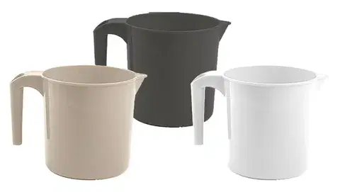 Misy a misky MAKRO - Odmerka s výlevkou 1,5l rôzne farby, umelá hmota