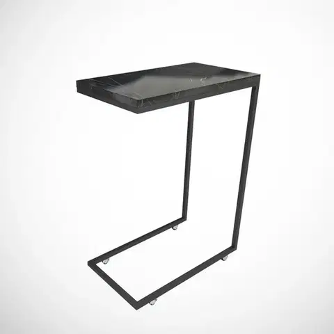 Konferenčné stolíky Odkladací stolík Callen Black Marble