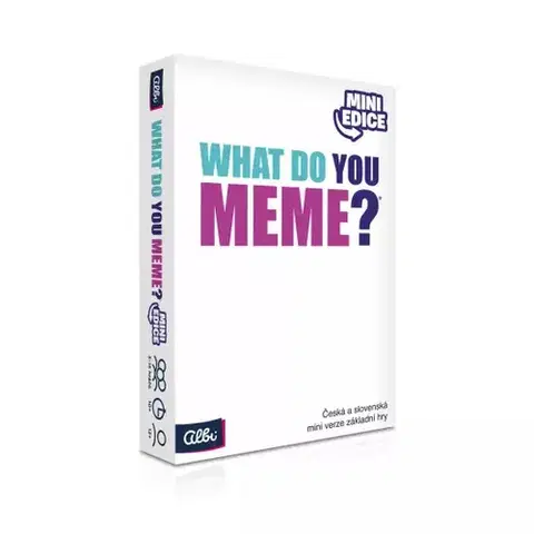 Párty hry Albi Albi hra What Do You Meme Mini