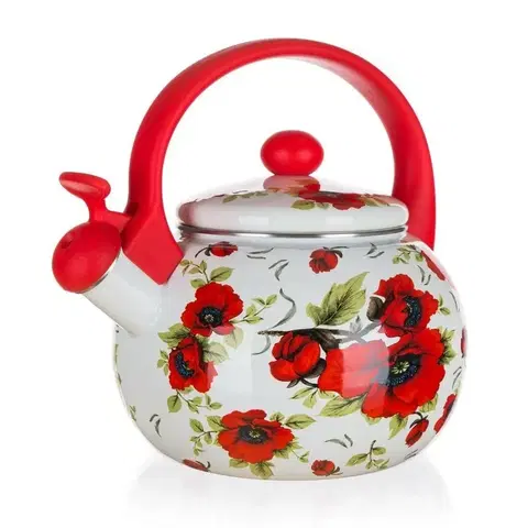 Čajníky a čajové kanvice Banquet Čajník smalt Poppy, 2,2 l