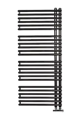 Radiátory do kúpeľne SIKO - Radiátor kombinovaný Anima Henrik 113x60 cm antracit SIKOHTO6001200A SIKOHTO6001200A
