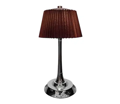 Lampy  LED Stmievateľná dobíjacia stolná lampa LED/1,5W/5V 3000-6000K 1800 mAh hnedá 23358