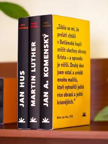 Náboženstvo - ostatné Reformační balíček (komplet 3 kníh) - Jan Amos Komenský,Martin Luther,Jan Hus