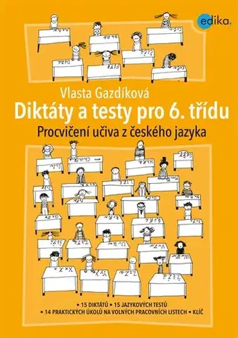 Slovenský jazyk Diktáty a testy pro 6. třídu - Vlasta