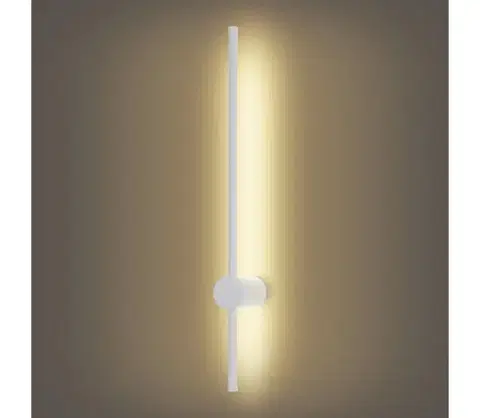 LED osvetlenie BRILAGI - LED vonkajšie nástenné svietidlo AURA LED/12W/230V 3000K IP54 65 cm biele CRI 90 BRI816