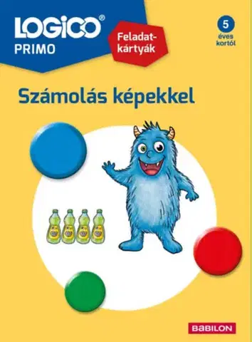 Príprava do školy, pracovné zošity Logico Primo 1256 - Számolás képekkel - Feladatkártyák