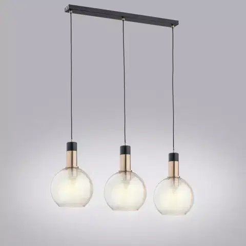 Moderné lampy do obývačky Luster Maya Gold 62163 LW3