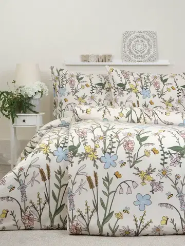 Obliečky MKLozkoviny.sk Flanelové obliečky - Isabella - 140 × 200 cm - 70 x 90 cm