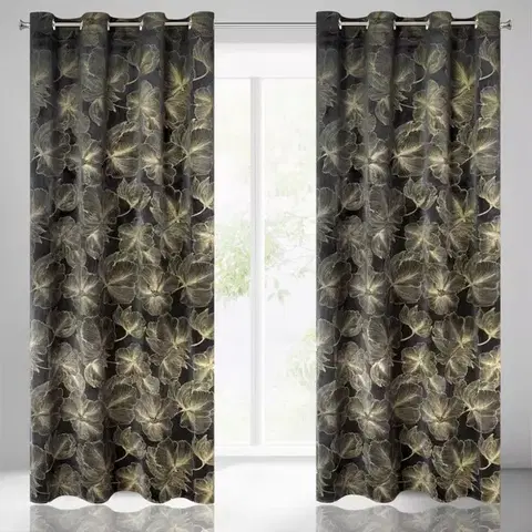 Závesy do spálne Záves STELLA 140X250 na priechodkách 388311