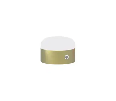Lampy Ideal Lux LED dotyková stolná lampa MIGNON LED/5W/5V pr. 10 cm CRI 90 mosadz 334981