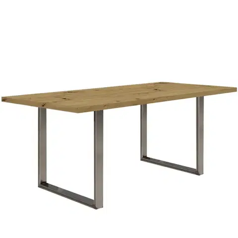 Stoly v podkrovnom štýle Stôl Tarazjus 180 cm TBLT443-D78-941 artisan/stal
