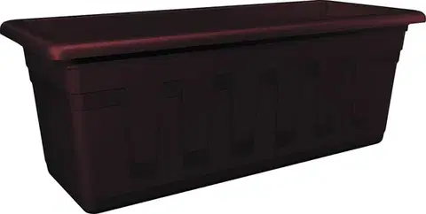 Truhlíky PLASTKON - Truhlík GARDEN 50 cm hnedý