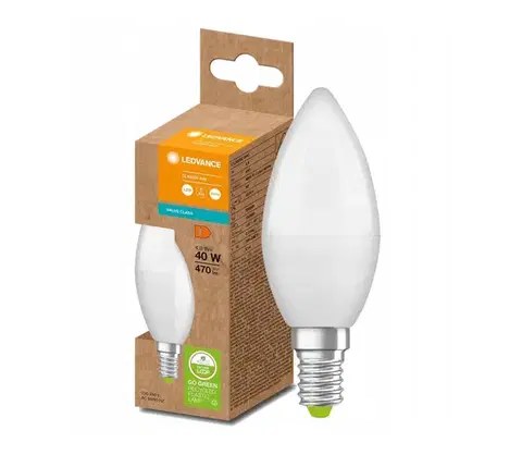 LED osvetlenie LED Žiarovka z recyklovaného plastu B40 E14/4,9W/230V 4000K - Ledvance 4099854533358