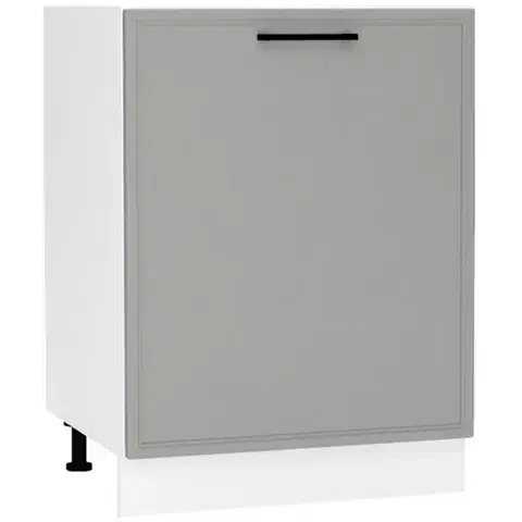 Kuchynské skrinky stojace Kuchynská skrinka Emily D60ZL PL Dast Grey