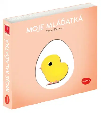 Leporelá, krabičky, puzzle knihy Moje mláďatká – Klap klap obrázky - Xavier Deneux