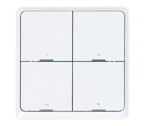 LED osvetlenie  - Inteligentný 4-tlačidlový vypínač 1xCR2430 biely 52000988