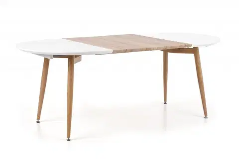 Rozkladacie Rozkladací jedálenský stôl EDWARD Halmar