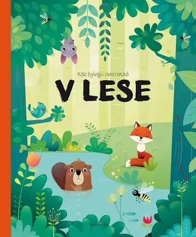 3D, magnetické, priestorové knihy Kde bývajú zvieratká v lese - Pavla