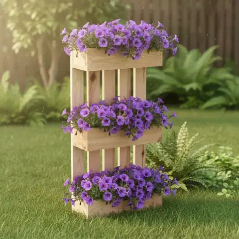 Záhradné kvetináče ArtTruAn Kvetináč EUR PALETA