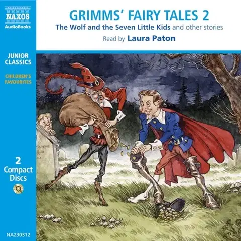 Svetová beletria Naxos Audiobooks Grimms’ Fairy Tales – Volume 2 (EN)