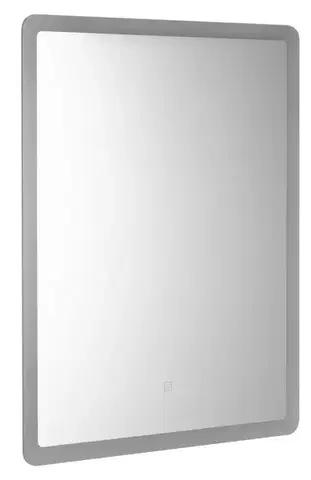 Kúpeľňové zrkadlá AQUALINE - FAGO zrkadlo s LED osvetlením 50x70cm, dotykový senzor, stmievateľné FA060