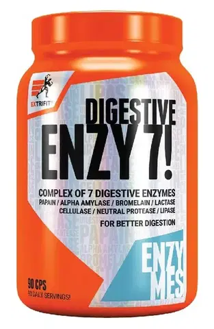 Probiotiká a tráviace enzýmy Enzy 7 Digestive - Extrifit 90 kaps.