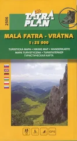 Sprievodcovia, mapy - ostatné Malá Fatra - Vrátna TM 2506 1:25 000 - nové, aktualizované vydanie