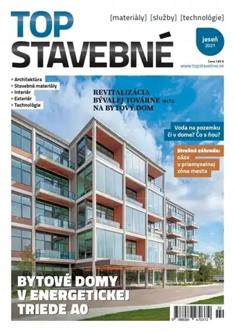 Domov, zariaďovanie Top stavebné materiály, služby, technológie jeseň 2021 - Kolektív autorov